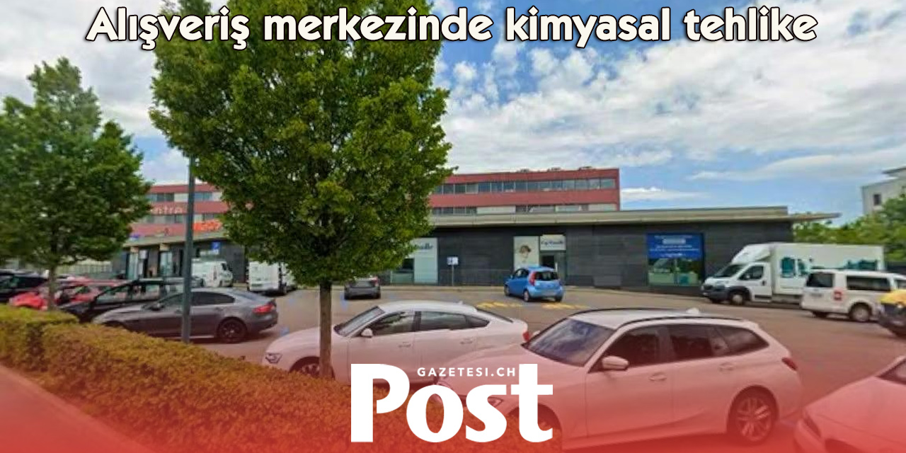 Fribourg’da kimyasal alarm: Alışveriş merkezinin otoparkı boşaltıldı