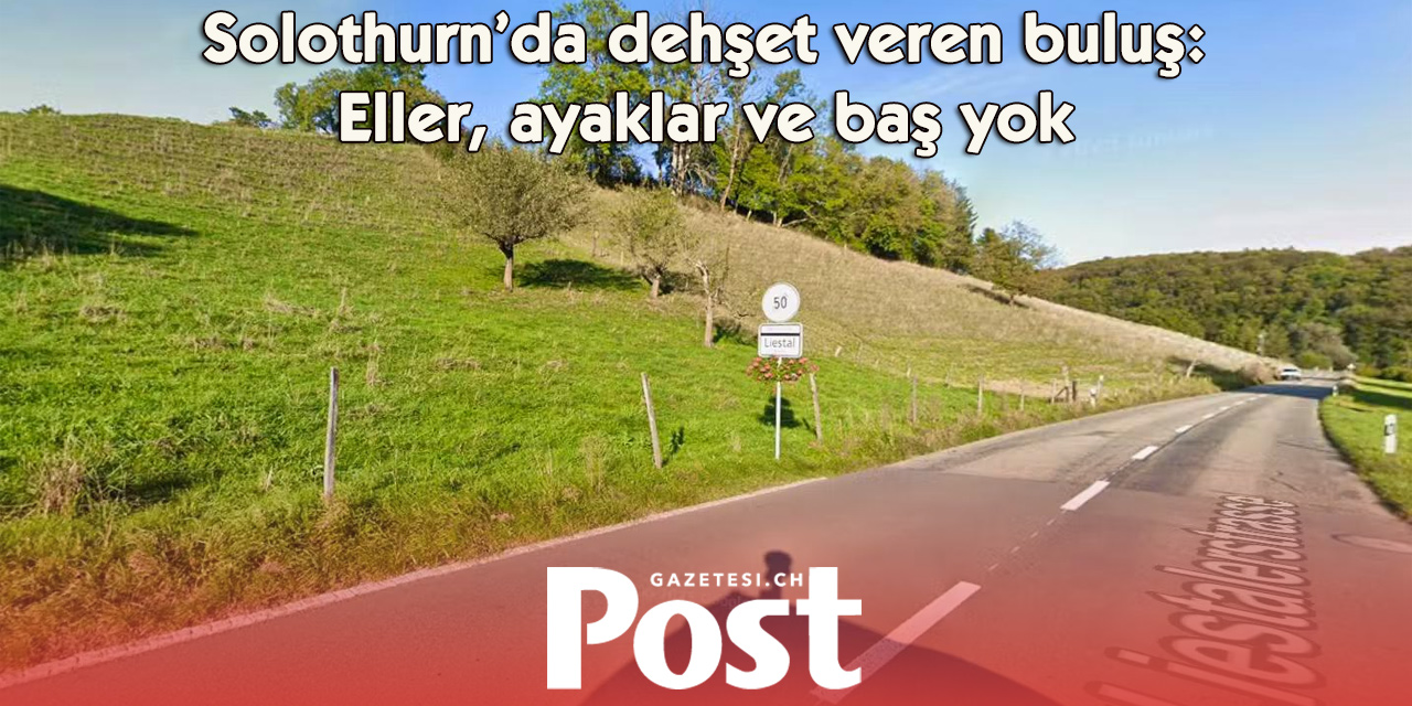 Solothurn’da kolza tarlasında parçalanmış ceset bulundu