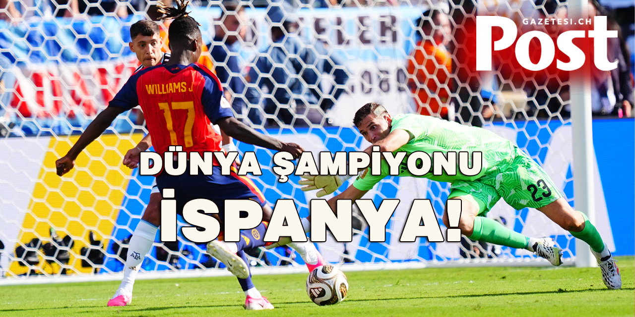 DÜNYA KUPASI'NDA ŞAMPİYON İSPANYA
