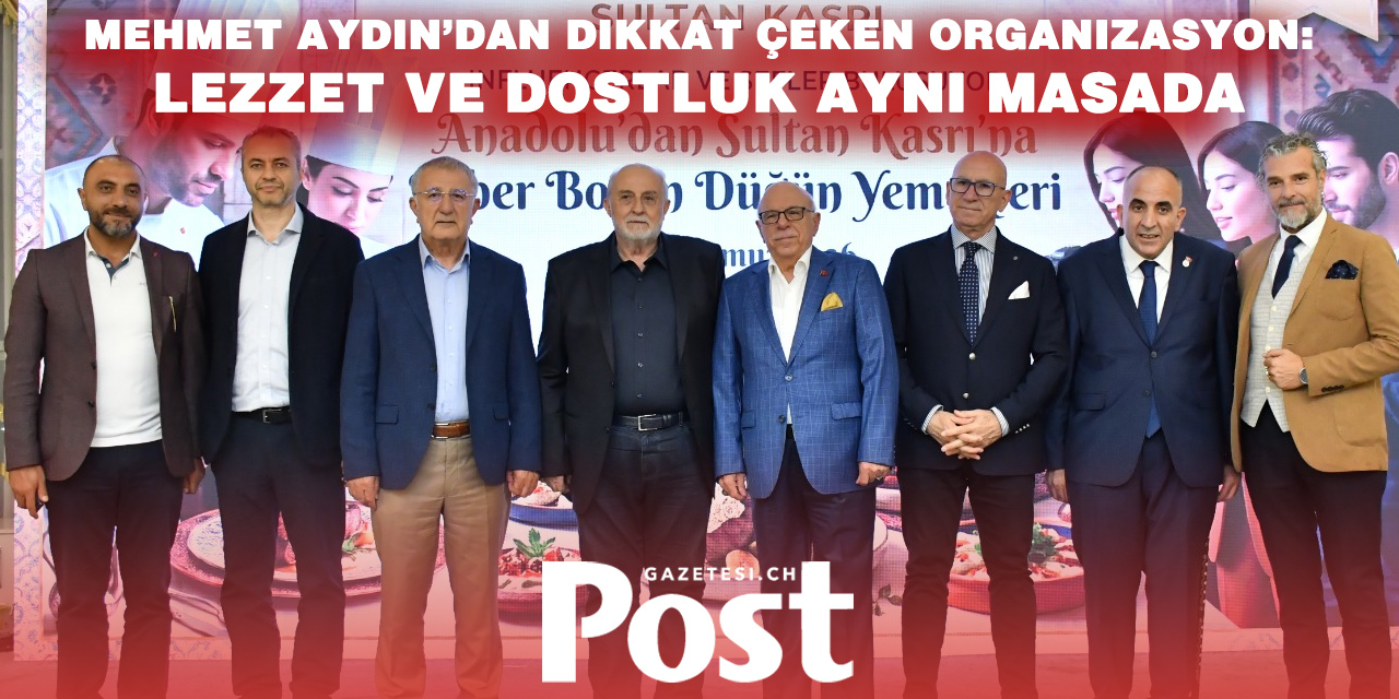Sultankasrı’ndan lezzet ve dostluk buluşması