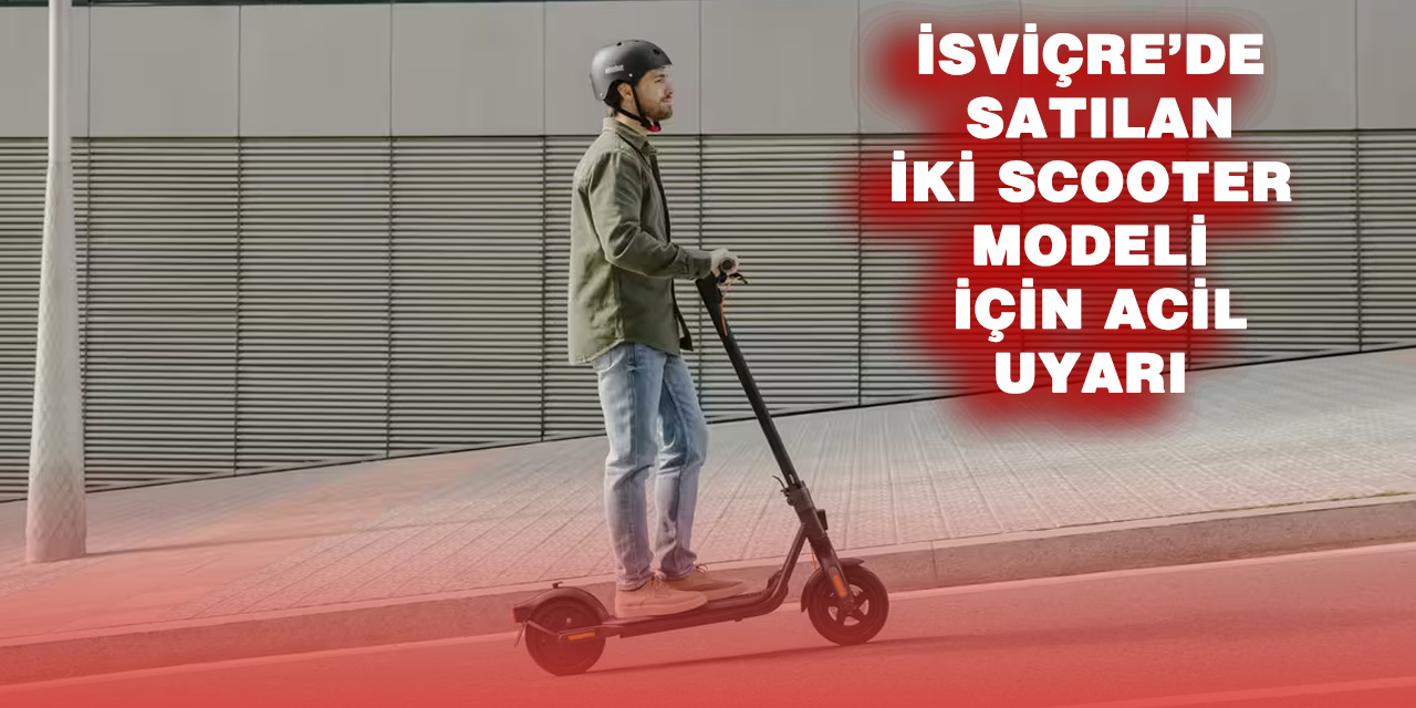 İsviçre’de elektrikli scooter alarmı: Decathlon iki modeli acilen geri çağırdı