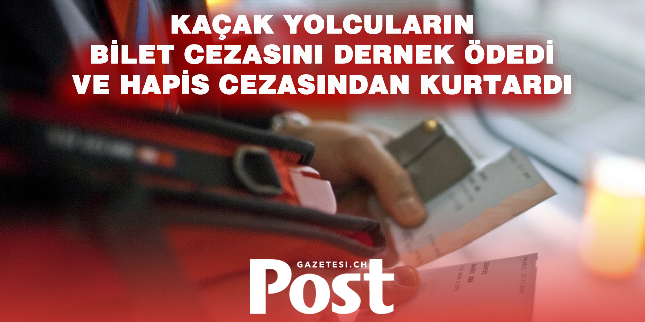 İsviçre’de biletsiz yolcular için yeni destek: Hapse girmemeleri için cezalarını dernek ödüyor