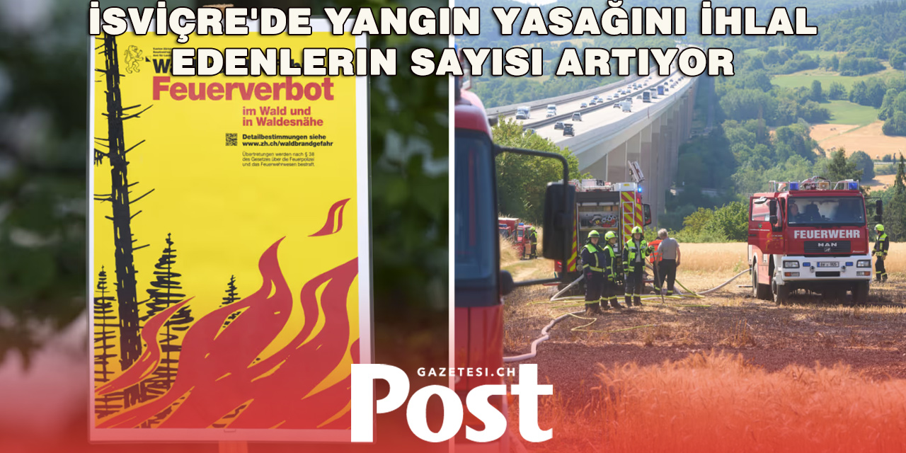 İsviçre'de Yangın Yasakları İhlal Ediliyor: Uzmanlar "Bir İzmarit Bile Felakete Yol Açabilir"