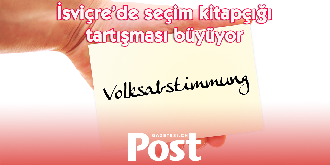 İsviçre’de referandum krizi: Oy kitapçığı mahkemelik oldu
