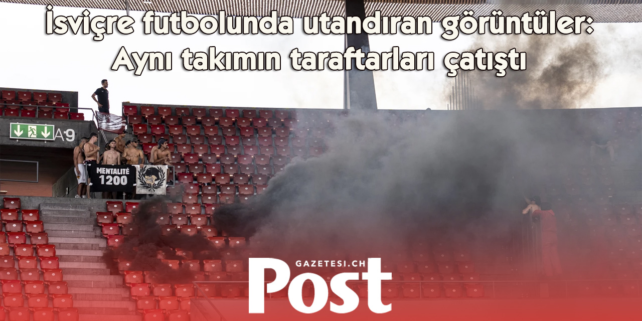 İsviçre liginde taraftar kavgası: Servette tribünleri birbirine girdi