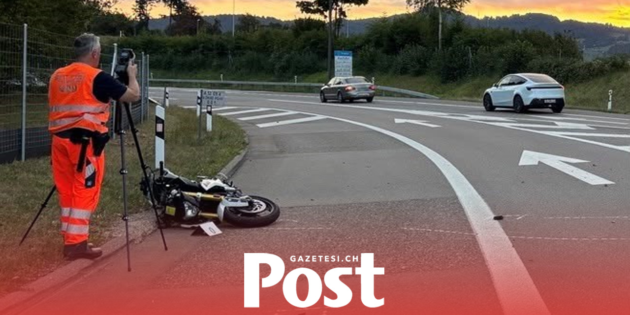 Zürih’te Motosiklet Kazası: 21 Yaşındaki Sürücü Ağır Yaralandı