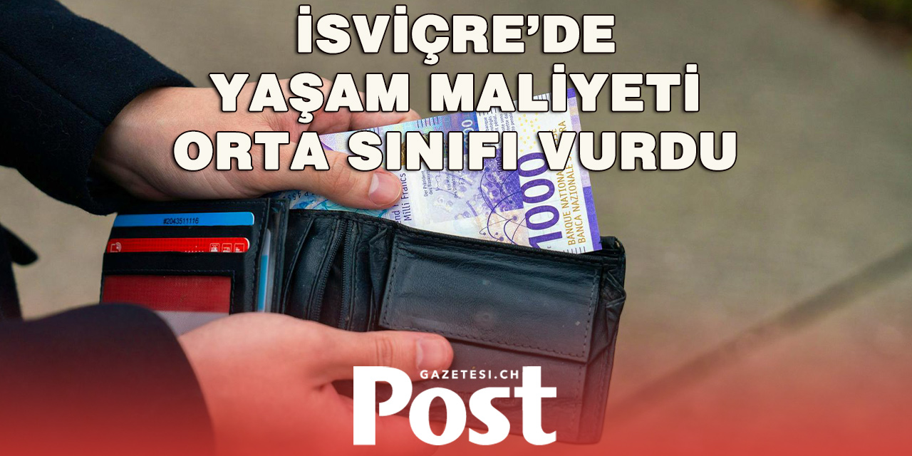İsviçre’de orta gelir grubu da geçim sıkıntısı yaşıyor