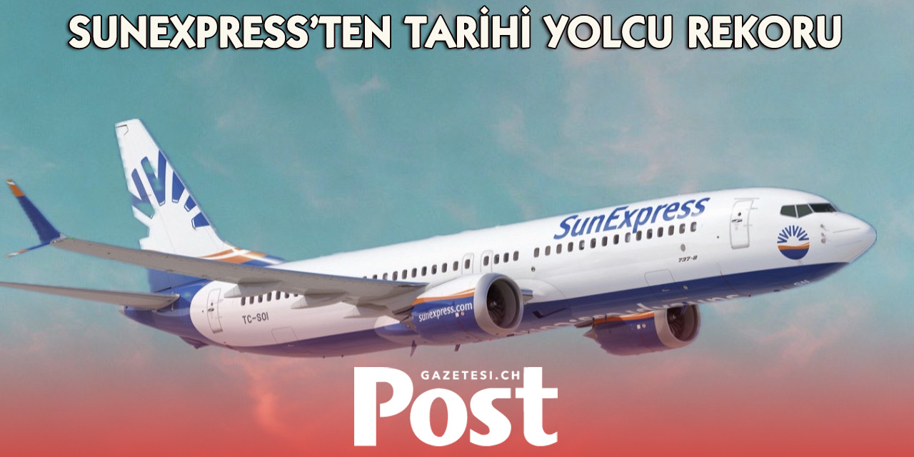 SunExpress günlük yolcu rekorunu 72 bin 340'a taşıdı