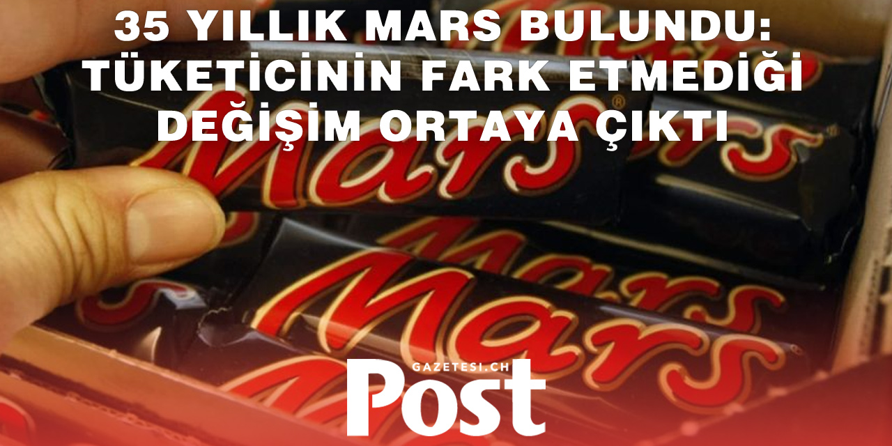 35 Yıllık Mars Çikolatası “Gizli Zam” Tartışmasını Yeniden Alevlendirdi