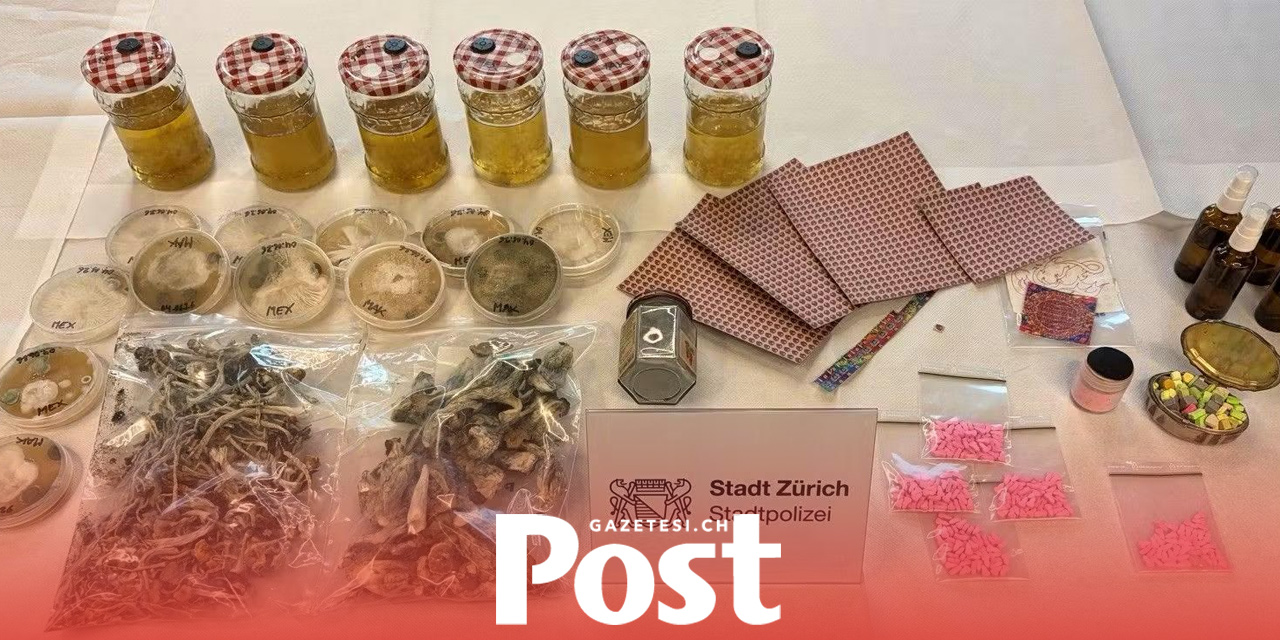 Zürih’te Uyuşturucu Operasyonu: Binlerce Doz LSD Ele Geçirildi