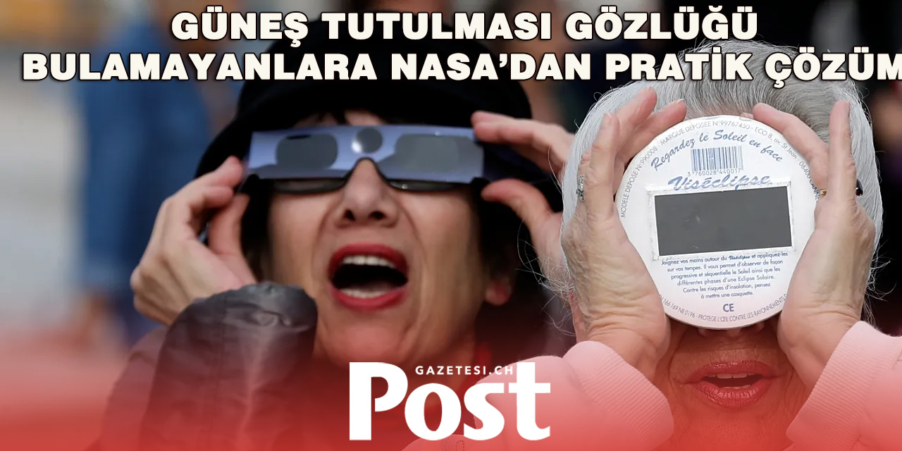 Tutulma Gözlükleri Tükendi: NASA’dan Evde Güvenli İzleme Yöntemi