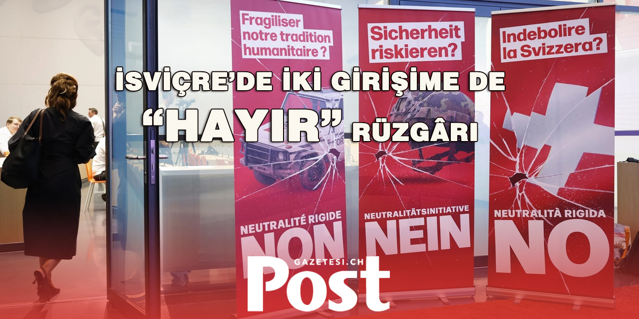 İsviçre’de iki girişime de destek geriledi