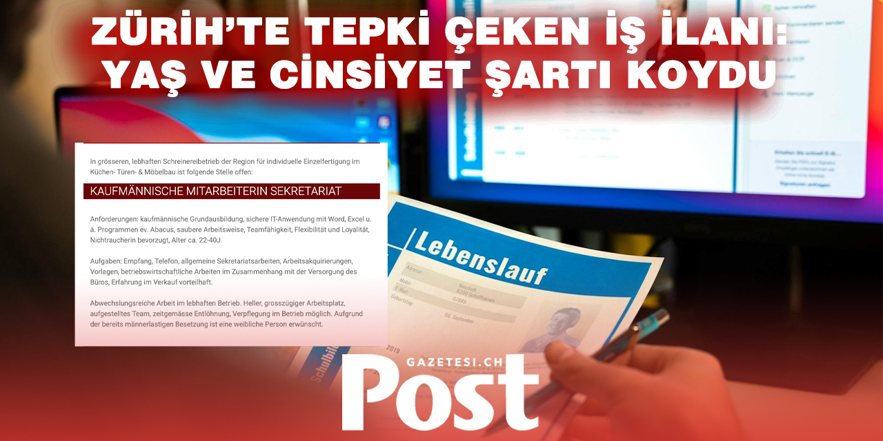 İş İlanı tepki çekti: 22-40 yaş arası, sigara içmeyen kadın aranıyor