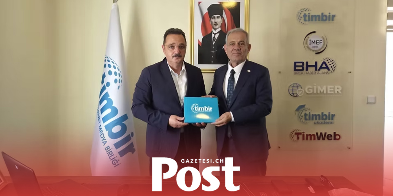 Türkiye Gazeteciler Federasyonu Genel Başkanı Karaca'dan TİMBİR'e ziyaret