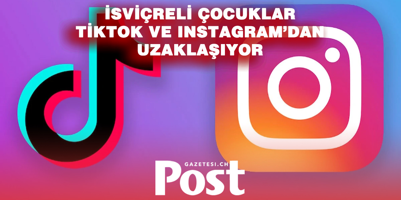 Çocuklar TikTok ve Instagram'ı daha az kullanıyor