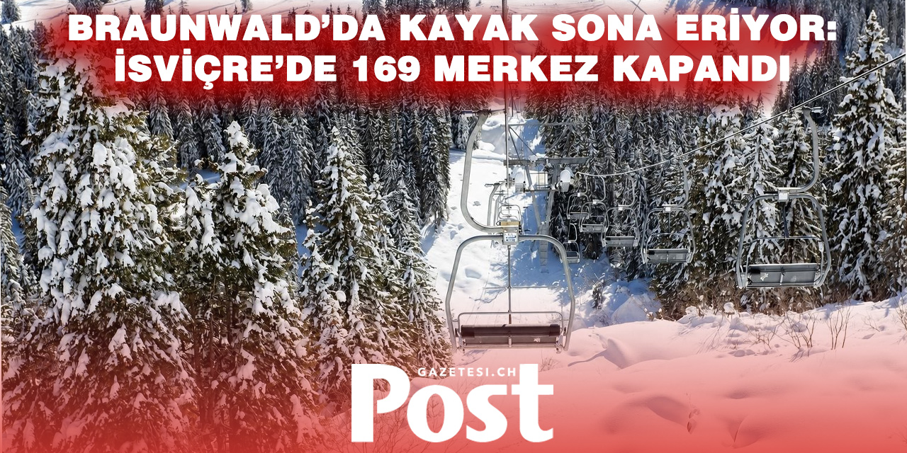 İsviçre’de Kayak Merkezleri Bir Bir Kapanıyor