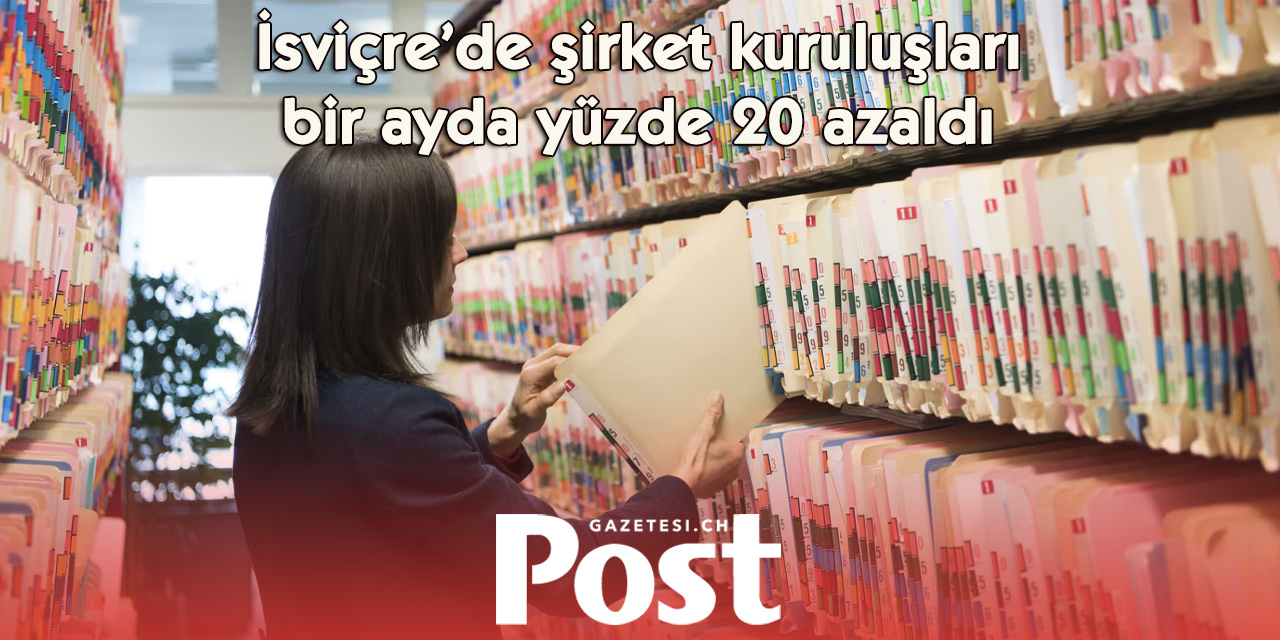 İsviçre’de şirket kuruluşları ağustosta yüzde 20 geriledi