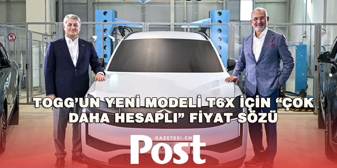 TOGG’dan Daha Uygun Fiyatlı Yeni Model: T6X Haziran 2027’de Yollarda