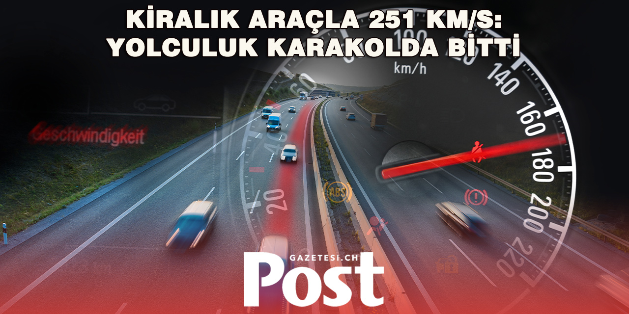A12’de Akılalmaz Hız: 23 Yaşındaki Sürücü 251 Kilometreyle Yakalandı