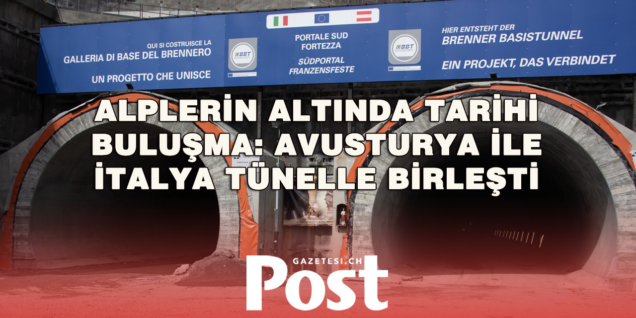 Dağı delip 2 ülkeyi birleştirdiler