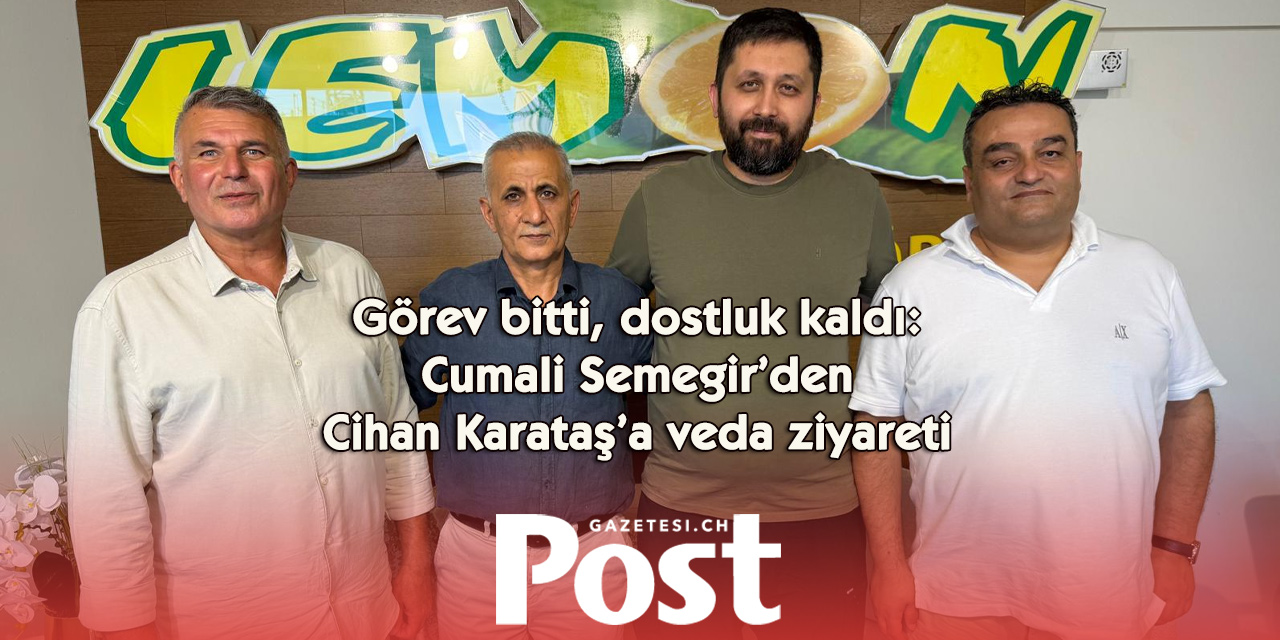 Cumali Semegir’den İsviçre’ye Veda: Son Ziyaretlerinden Biri Lemon Möbel’e