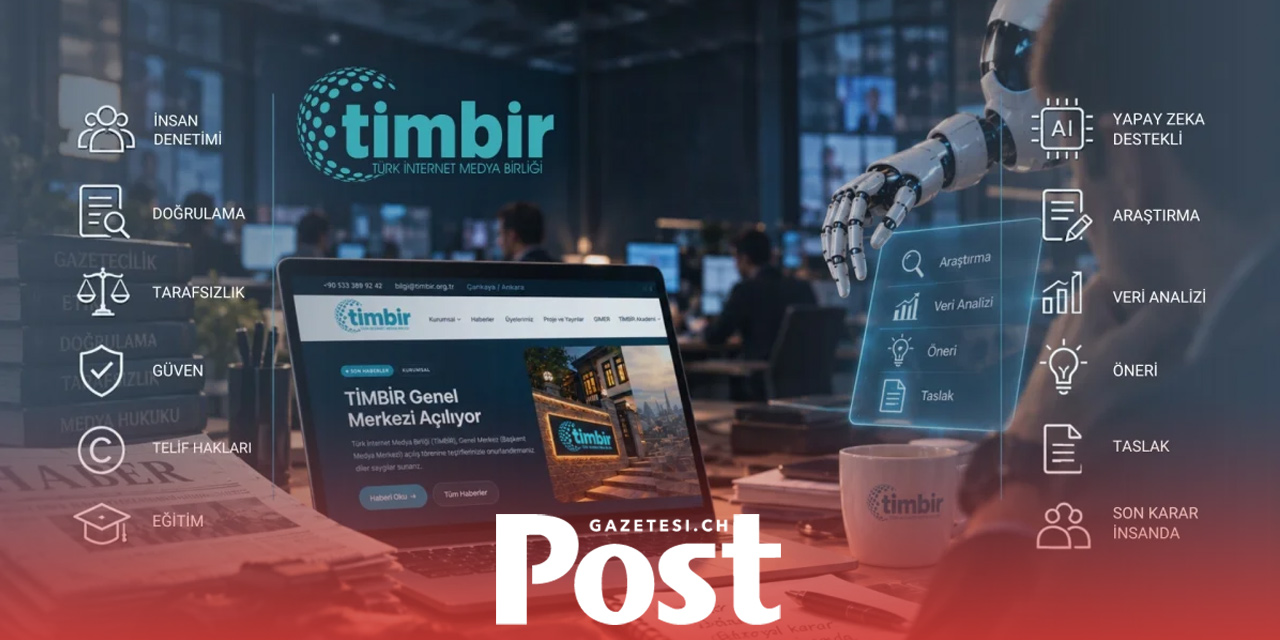 TİMBİR’den internet medyası için “Yapay Zekâ Anayasası”: Son söz insanda olacak