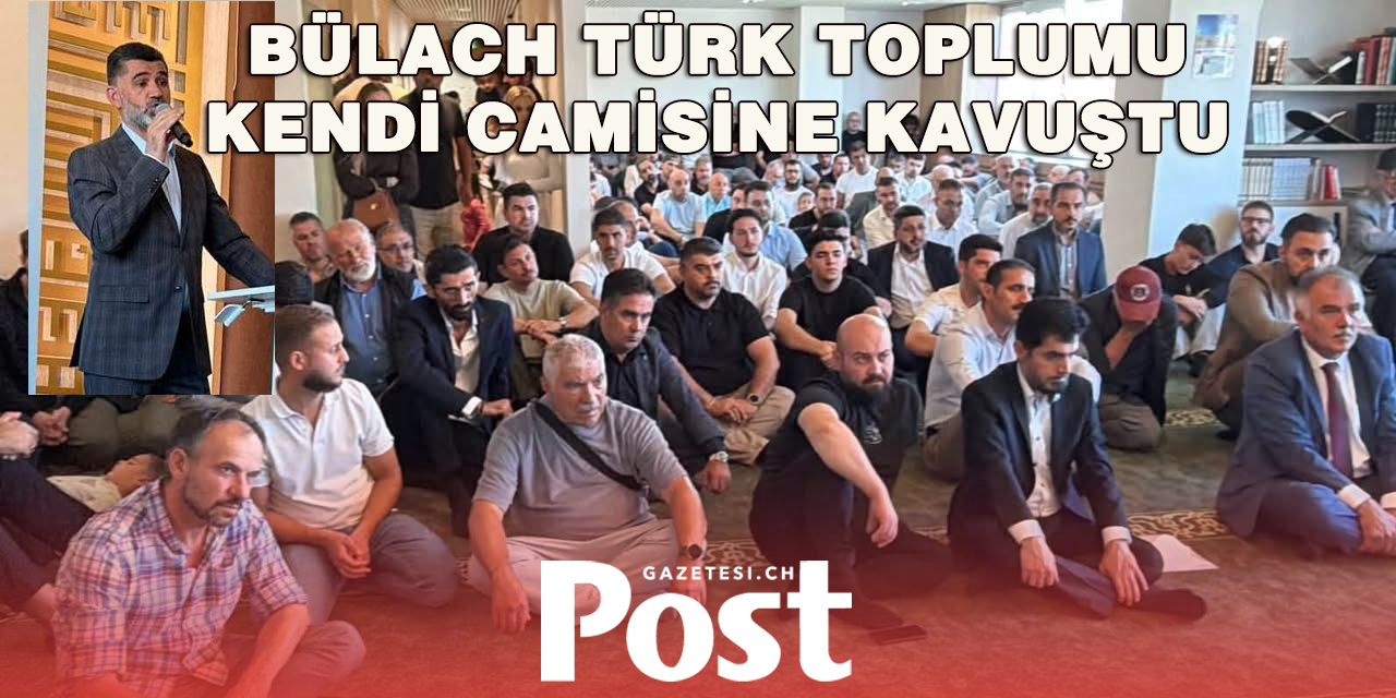 Bülach Mevlana Camii ve Kültür Merkezi hizmete açıldı