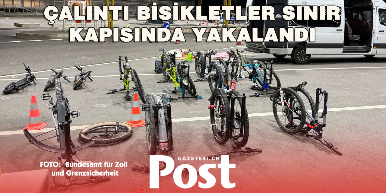 Kreuzlingen sınırında çalıntı bisiklet operasyonu