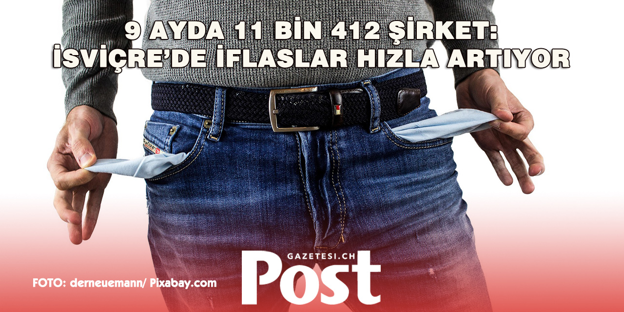 İsviçre’de şirket iflasları patladı: 9 ayda yüzde 36,5 artış