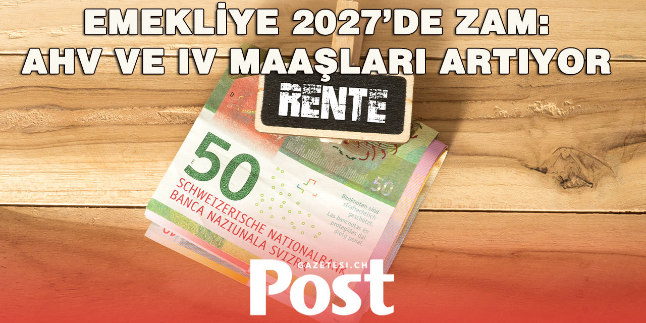 İsviçre'de emekliye zam: Maaşlar 40 frank artıyor