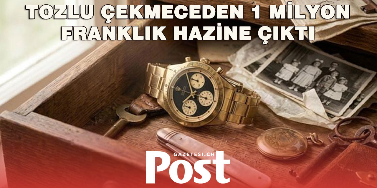 Çekmecede 45 Yıl Bekleyen Rolex Cenevre’de Servete Satıldı