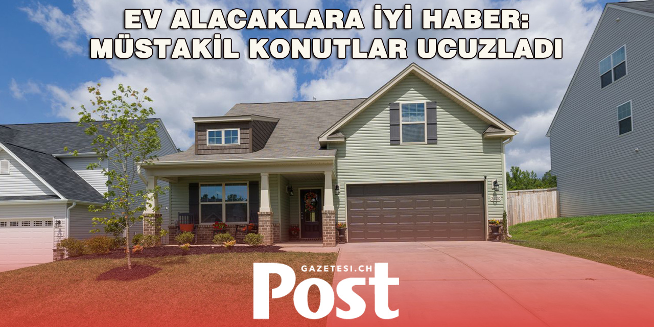 İsviçre’de Müstakil Ev Fiyatları Geriledi