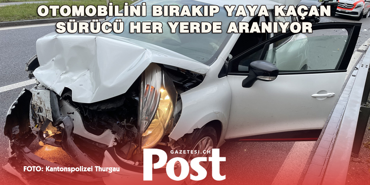 Thurgau’da Kazaya Karışan Sürücü Yaralıları Bırakıp Kaçtı