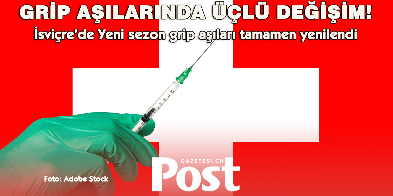 GRİP AŞILARI YENİLENDİ: ÜÇ VİRÜS SUŞU DA DEĞİŞTİ!