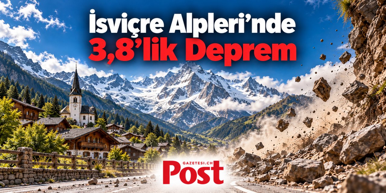 Les Diablerets’te 3,8 Büyüklüğünde Deprem