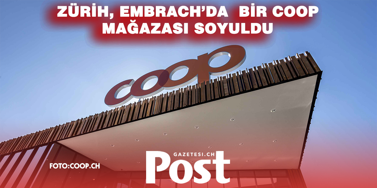 Embrach’ta Silahlı Market Soygunu: Polis Her Yerde Şüpheliyi Arıyor