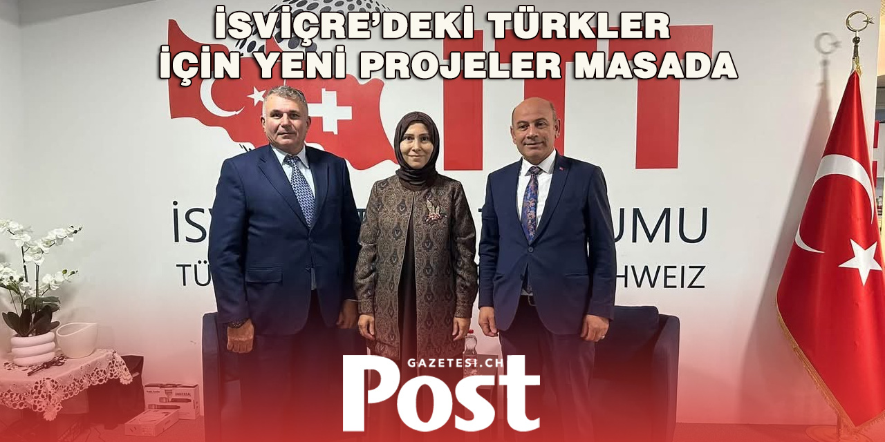 İsviçre Türk Toplumu ile YTB Arasında İş Birliği Görüşmesi