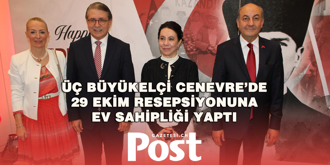 Cumhuriyet’in 103’üncü Yılı Cenevre’de Coşkuyla Kutlandı