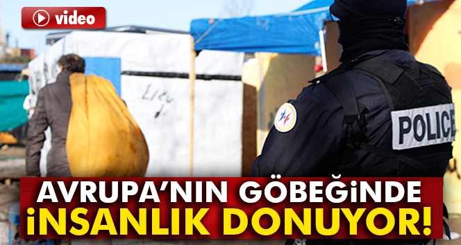 Avrupa’nın göbeğinde insanlık donuyor
