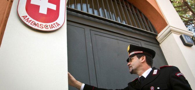 İtalya, İsviçre'nin Roma Büyükelçisi'ni Dışişleri Bakanlığı'na çağırdı