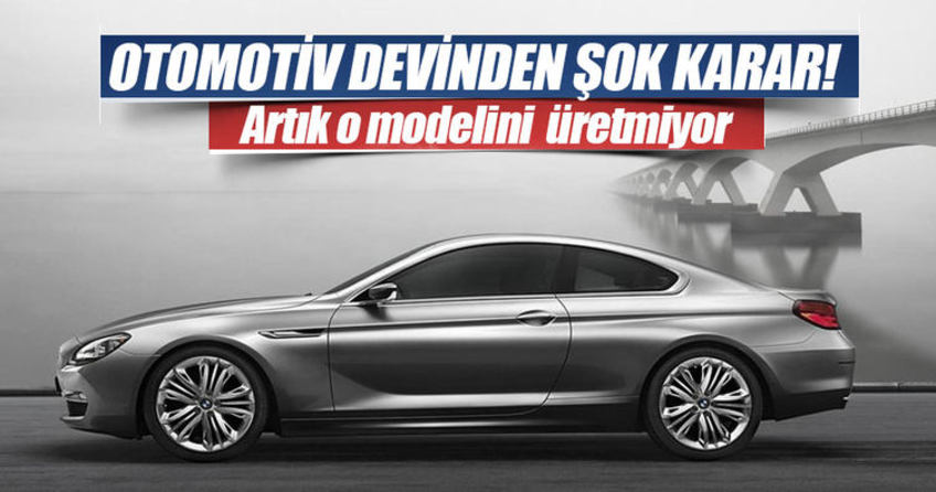 BMW 6 Serisi Coupe artık üretilmiyor
