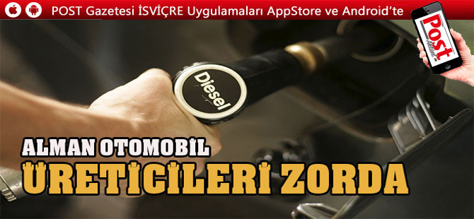 Alman otomobil üreticileri zorda