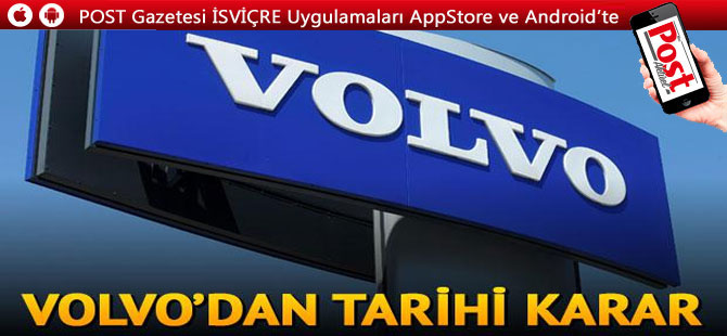 Bütün Volvo’lar ‘elektriklenecek’