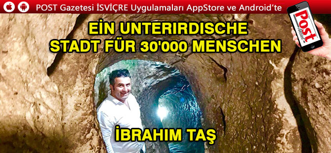 EİN UNTERIRDISCHE STADT FÜR 30'000 MENSCHEN