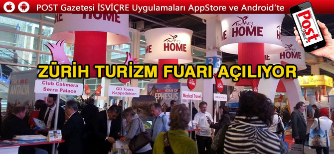 ZÜRİH TURİZM FUARI AÇILDI
