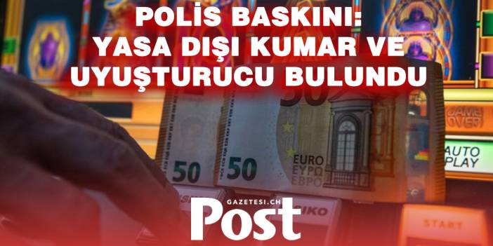 KULÜPTE YASA DIŞI KUMAR OYNATILDIĞI ORTAYA ÇIKTI