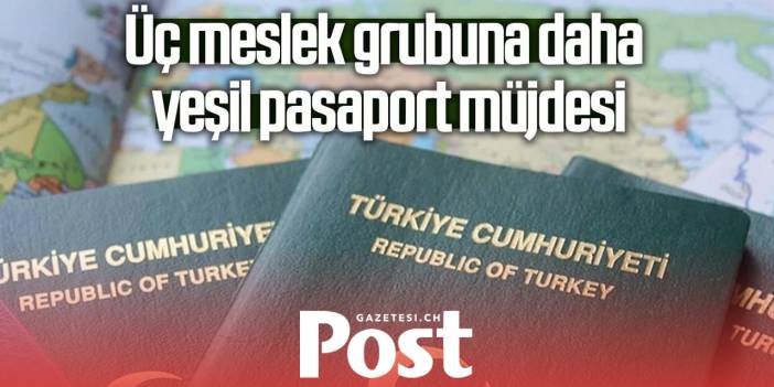 Üç Meslek Grubuna Yeşil Pasaport Geliyor mu? Teklif Meclis’te!