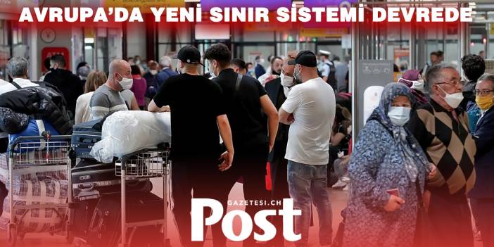 Avrupa Giriş/Çıkış Sistemi: 10 Nisan öncesi yolculara uyarılar