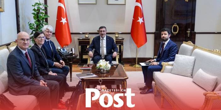 Cumhurbaşkanı Yardımcısı Yılmaz, İsviçre'nin Büyükelçisi ile ticaret ve iş birliğini ele aldı.