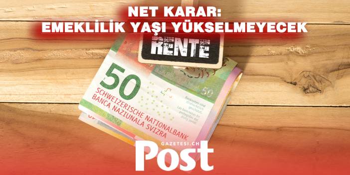 İsviçre’de Emeklilik Yaşı Artmıyor: Federal Konseyden Net Karar